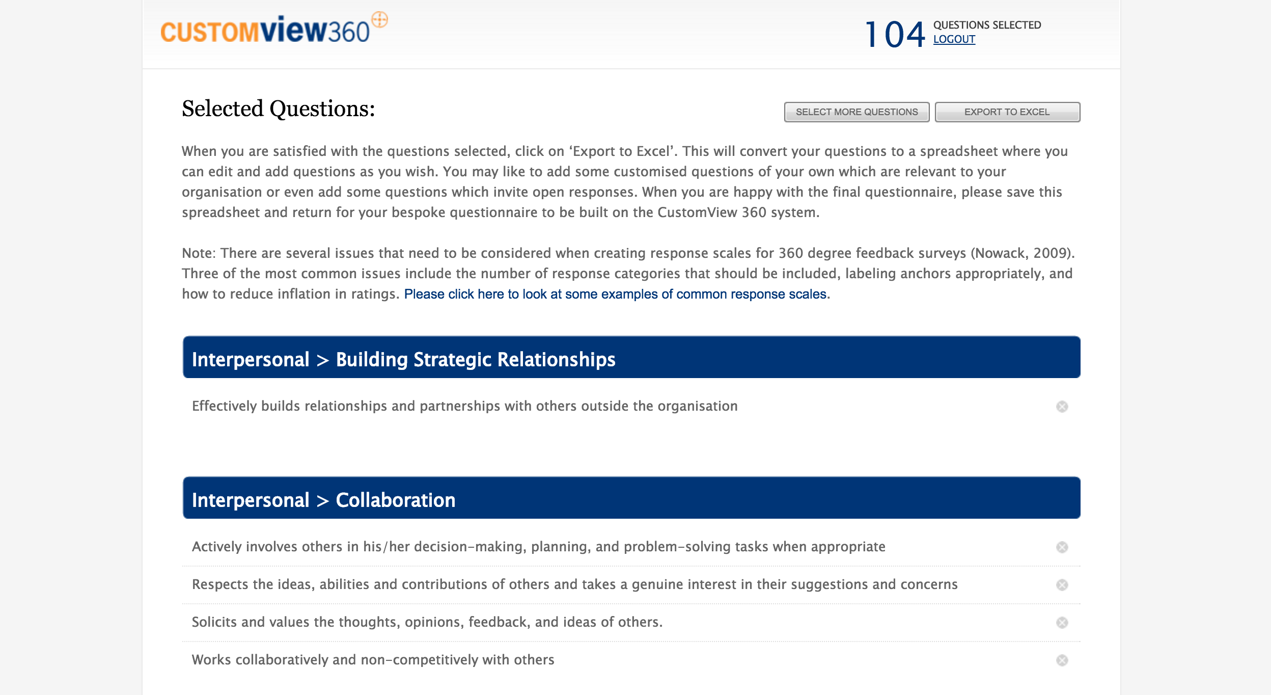 360 competency library ss2